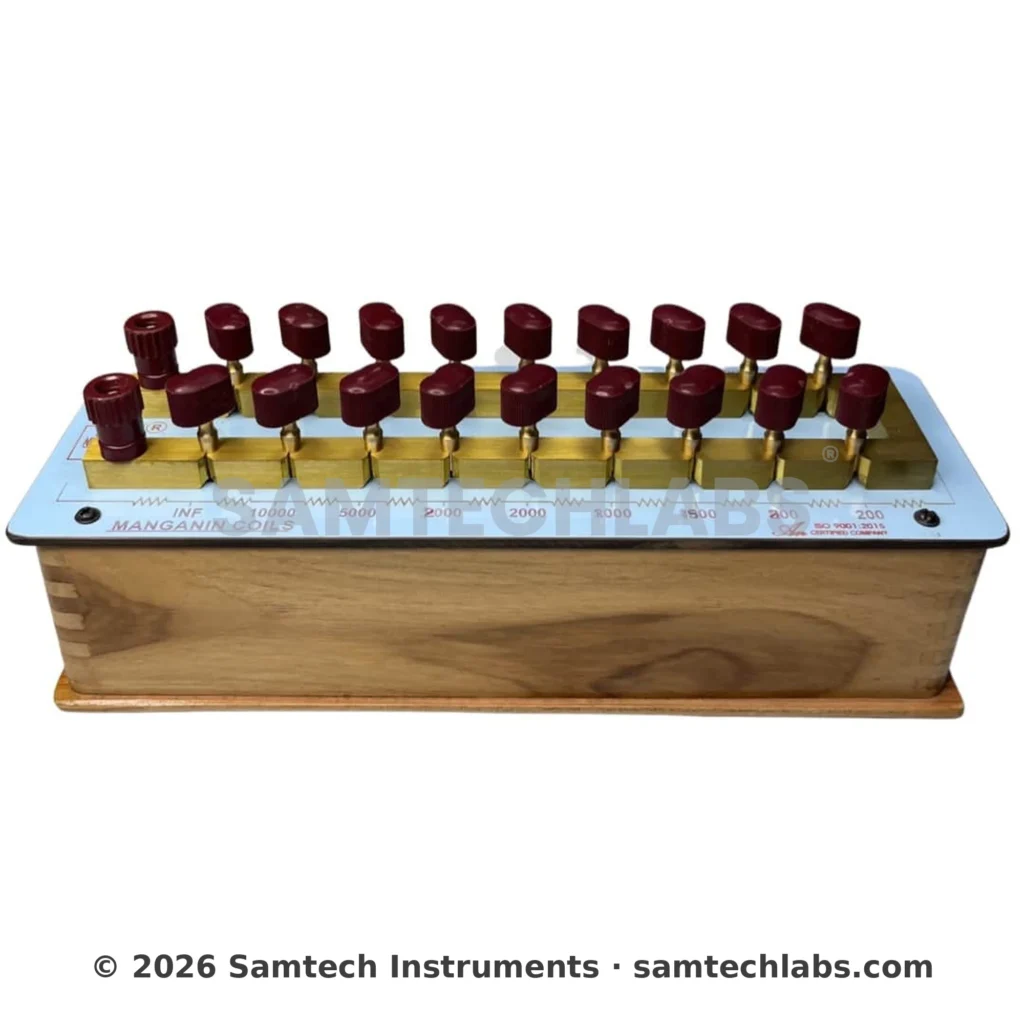 Resistance Box 10000 Ohms Manufacturer & Supplier in Ambala, India