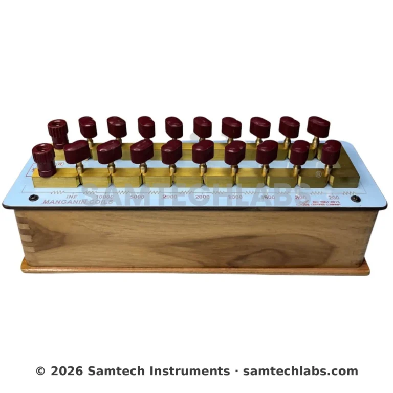 Resistance Box 10000 Ohms Manufacturer & Supplier in Ambala, India