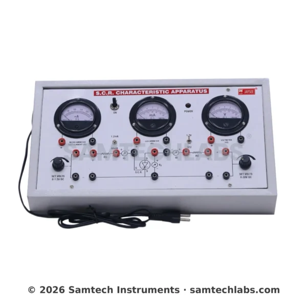 SCR Characteristics Apparatus Manufacturer & Supplier in Ambala, India