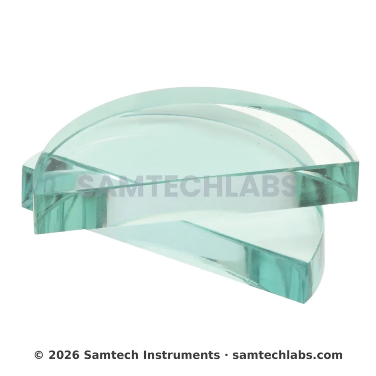 Semi Circular Glass Slab Manufacturer & Supplier in Ambala, India