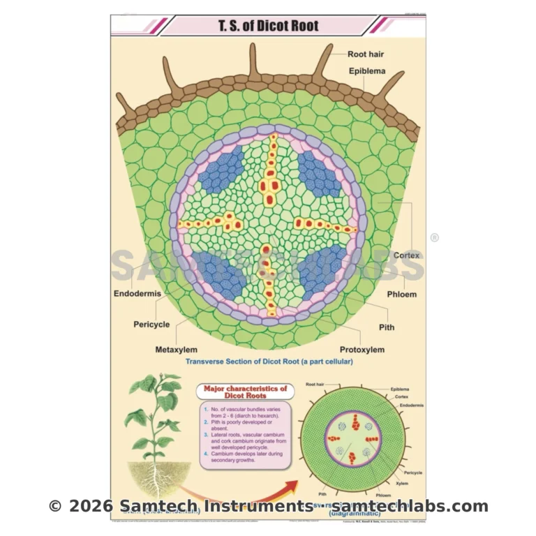 T.S Root Dicot Chart Manufacturer & Supplier in Ambala, India