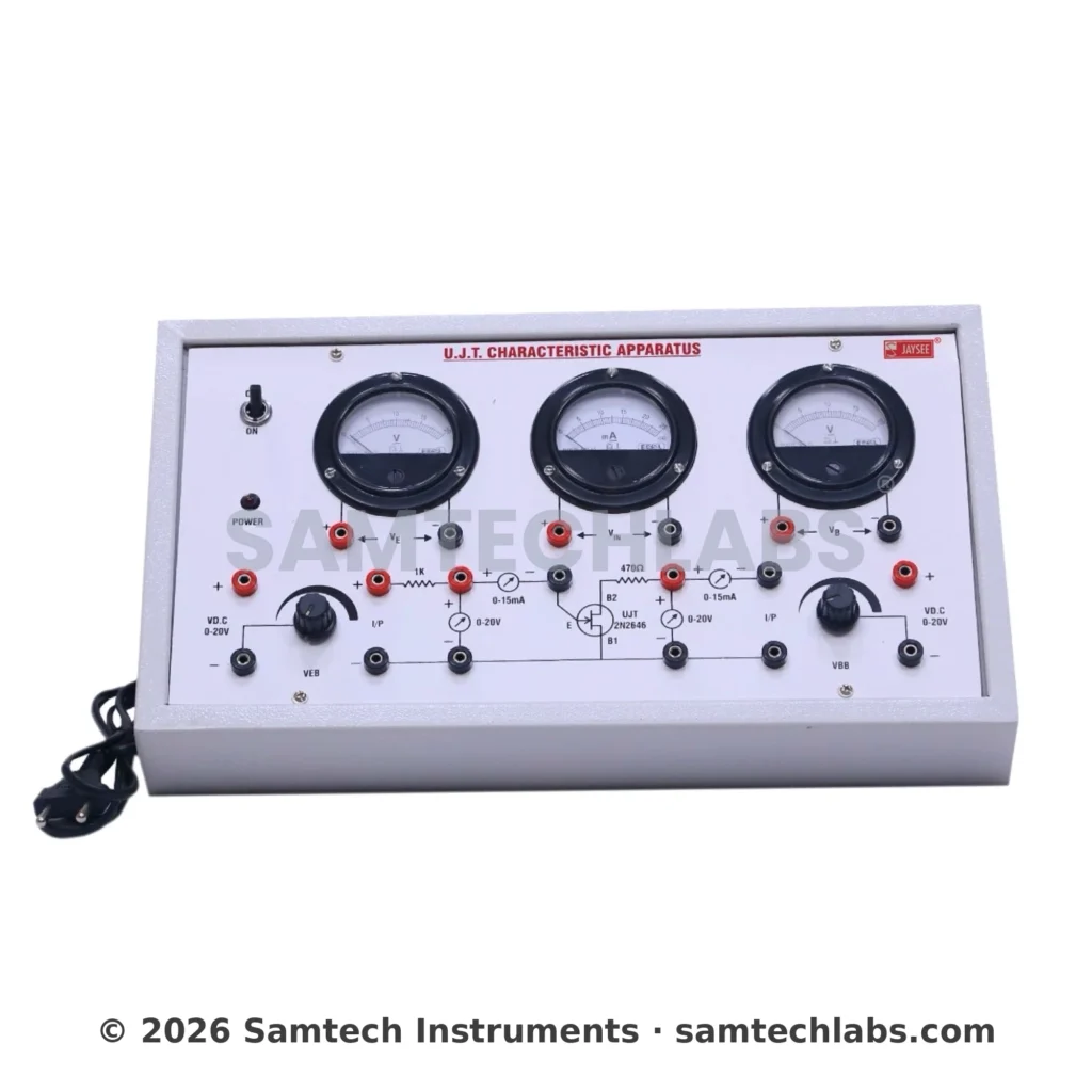 UJT Characteristics Apparatus Manufacturer & Supplier in Ambala, India