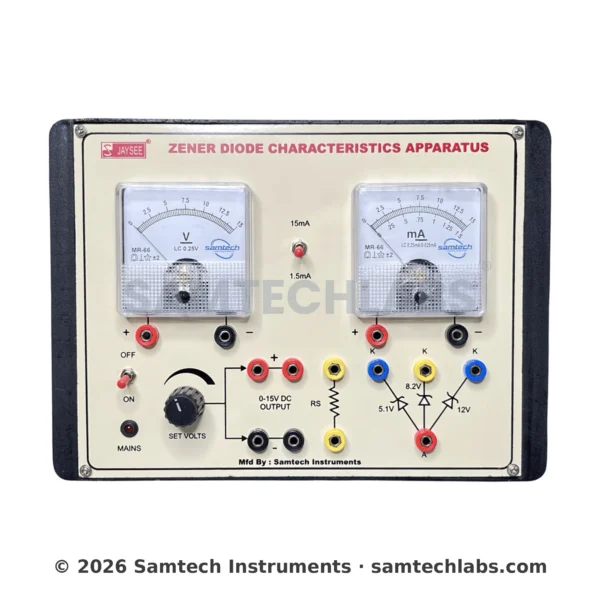 Zener Diode Apparatus (Socket Type) Manufacturer & Supplier in Ambala, India