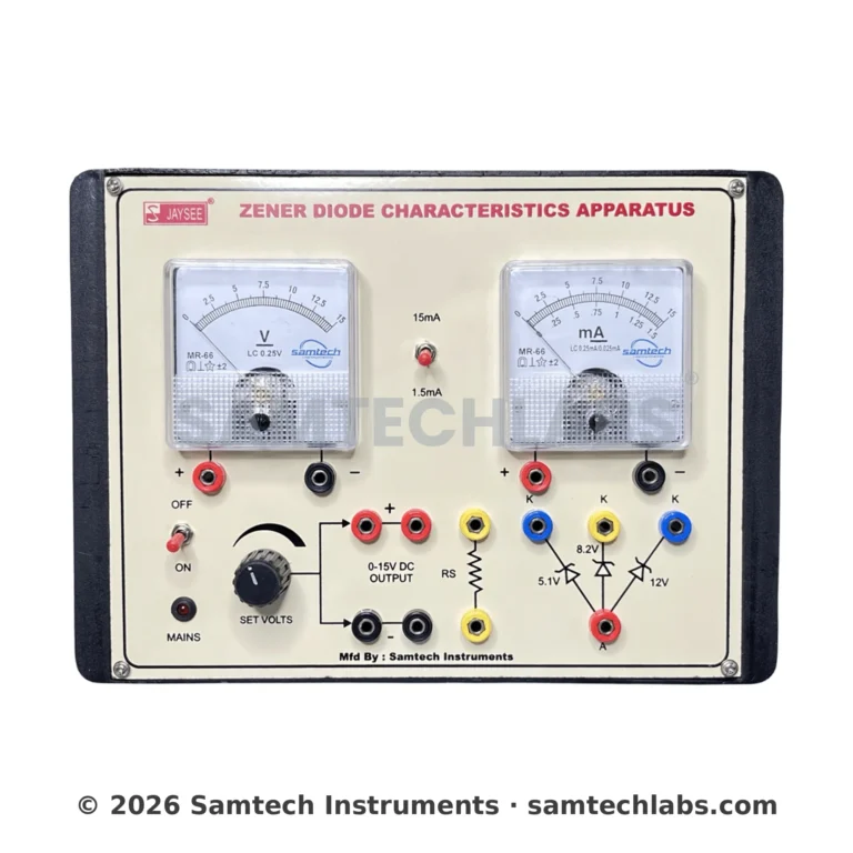 Zener Diode Apparatus (Socket Type) Manufacturer & Supplier in Ambala, India