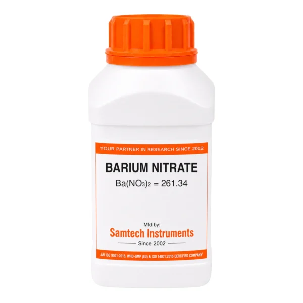 Barium Nitrate (Ba(NO3)2) laboratory chemical – Samtech Instruments, Ambala