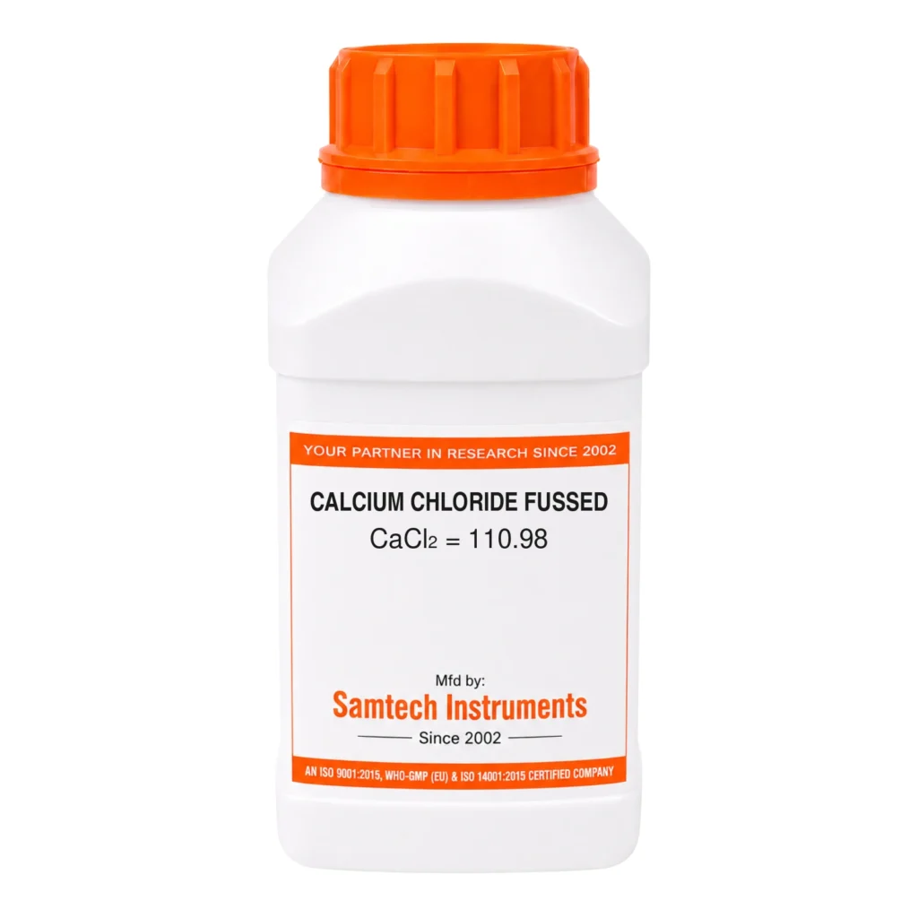 Calcium Chloride Fussed (CaCl2) laboratory chemical – Samtech Instruments, Ambala