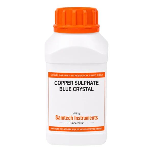 Copper Sulphate Blue Crystal laboratory chemical – Samtech Instruments, Ambala