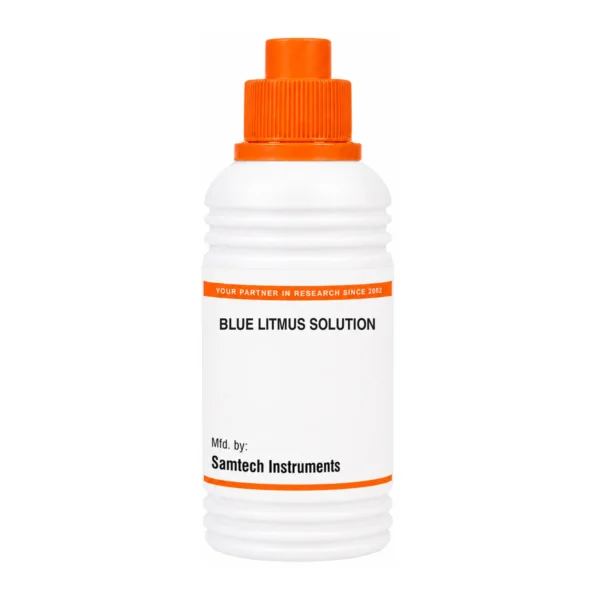 Blue Litmus Solution laboratory chemical – Samtech Instruments, Ambala