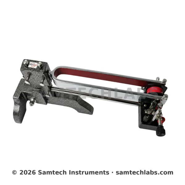 Melde's Apparatus (Inco Type) – physics waves & vibration apparatus by Samtech Instruments, lab equipment manufacturer in Ambala