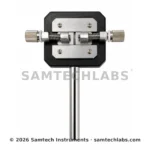 Young's double adjustable slit for interference experiments by Samtech Instruments, Ambala