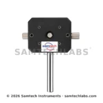 Young's double adjustable slit apparatus by Samtech Instruments, physics lab equipment manufacturer in Ambala