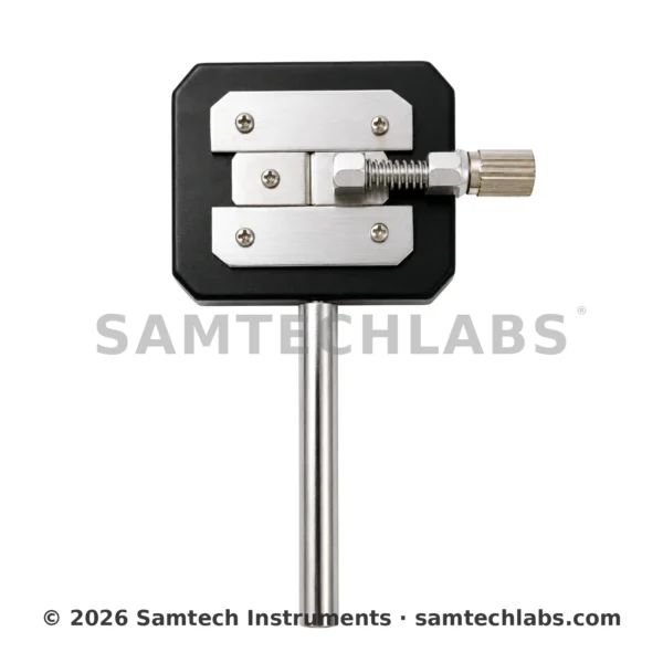 Young's single adjustable slit for light diffraction experiments by Samtech Instruments, Ambala
