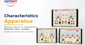 Characteristics Apparatus (PN Junction Diode, Zener Diode, Transistor) - working, types and V-I characteristics, manufacturer in Ambala India by Samtech Instruments