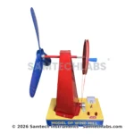 Windmill working model with stand and generator - Samtech Instruments, Ambala