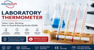 Laboratory thermometer types and uses in chemistry lab