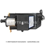 Epidiascope rear-angle view - school physics optical projector by Samtech
